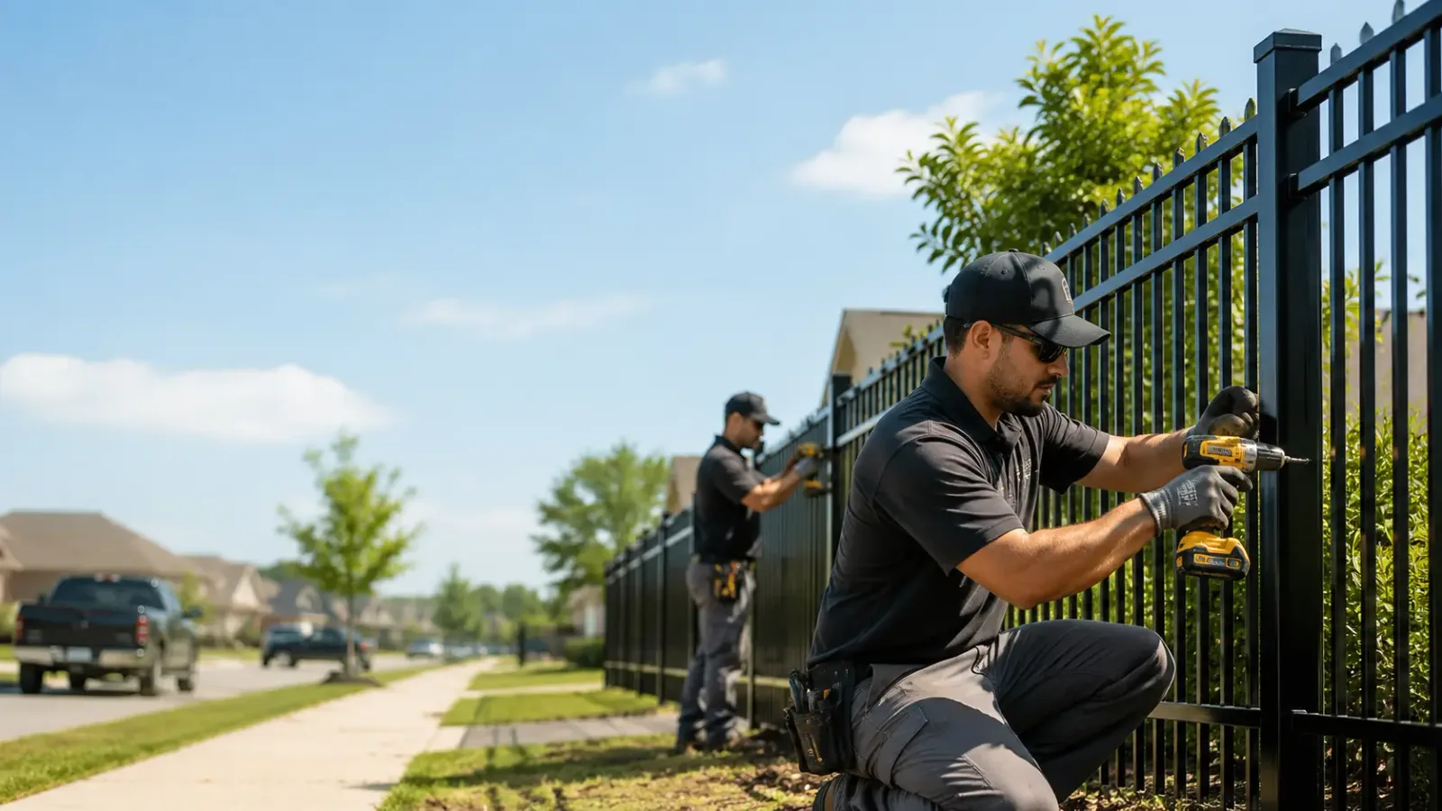 Metal Fence Installation in Bulverde, TX